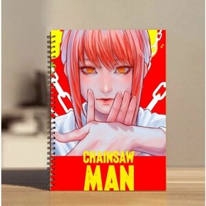Скетчбук А5 по аниме Человек Бензопила / Chainsaw Man №9