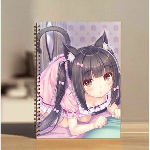 Скетчбук А5 по аниме Nekopara / Некопара / Нэкопара / Кошачий Рай №19