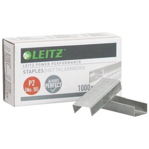 Скобы для степлера LEITZ "Power Performance P2"10, 1000 шт., до 10 листов, 55770000