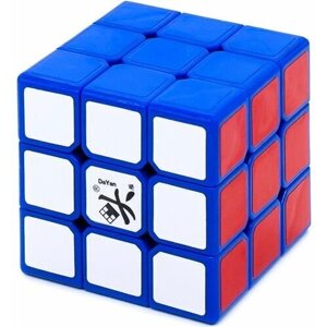Скоростной Кубик Рубика DaYan 5 3x3х3 Zhanchi / Головоломка для подарка / Синий
