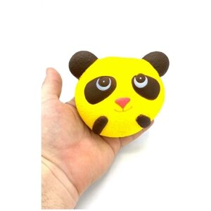 Сквиши антистрессы/Игрушка-антистресс squishy ( сквиши ) Панда желтая