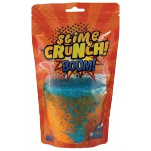 Слайм (лизун) Crunch Slime. Boom", с ароматом апельсина, 200 г, волшебный МИР, S130-26