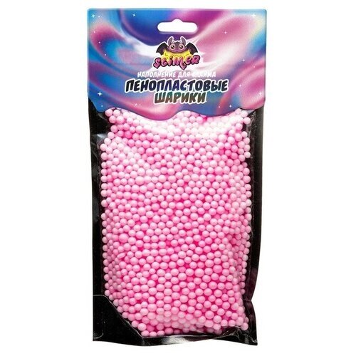Slimer Slimer. Пенопластовые шарики 4 мм, розовый от компании М.Видео - фото 1