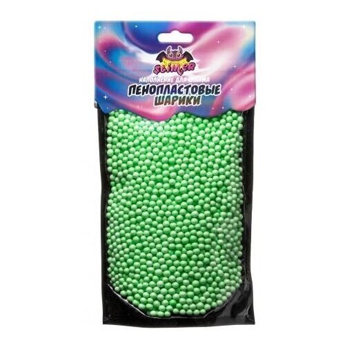 Slimer Slimer. Пенопластовые шарики 4 мм, зелeный от компании М.Видео - фото 1