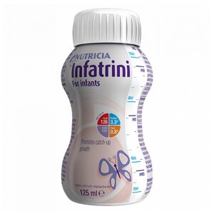 Смесь NUTRICIA Infatrini, с рождения до 18 месяцев, 100 г, 125 мл