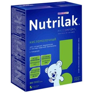 Смесь сухая кисломолочная Nutrilak Premium Кисломолочный, с рождения, 350 г