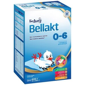 Смесь сухая молочная для питания детей раннего возраста "Bellakt 0-6", 600 гр.