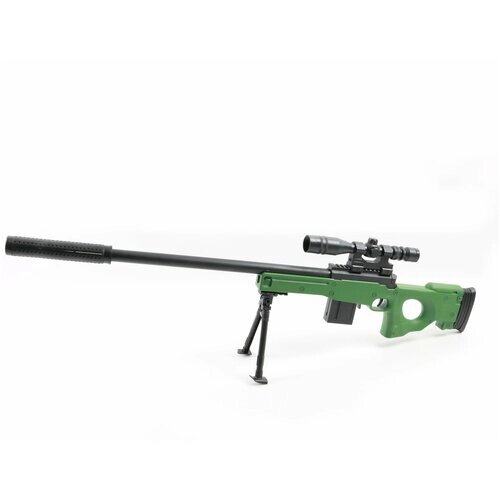 Снайперская винтовка-пневматическая с лазерным прицелом от компании М.Видео - фото 1