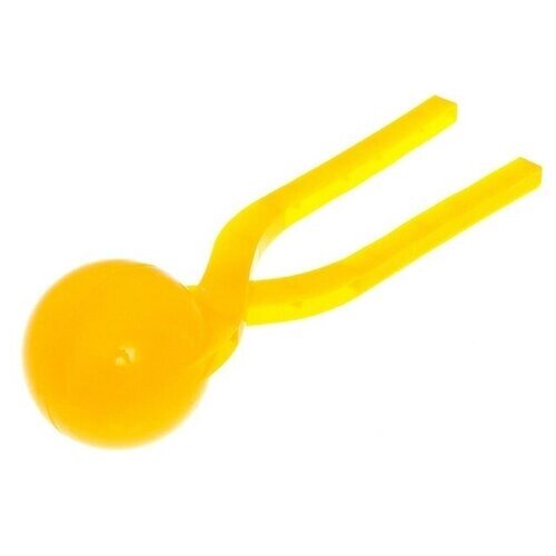 Снежколеп «Колобок», d=5 см, цвет жёлтый от компании М.Видео - фото 1