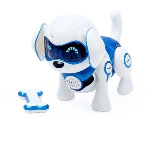 Собака-робот интерактивная "Чаппи", ZABIAKA, русское озвучивание/подарок на день рождения/дочке/девочке/сыну/1 шт.)