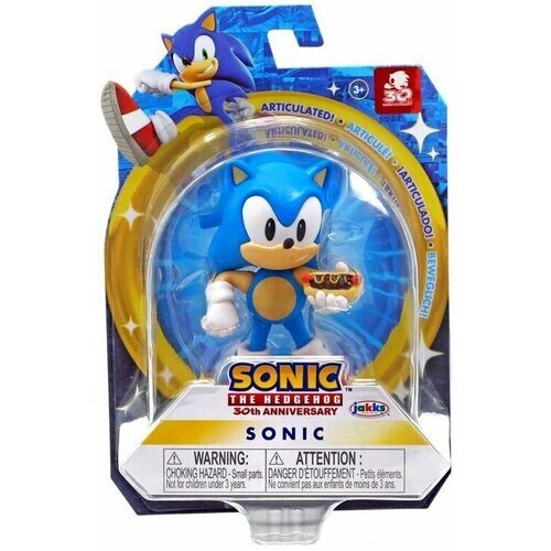 Sonic Соник The Hedgehog ХотДог 2.5- дюймовая коллекционная мини-фигурка от компании М.Видео - фото 1