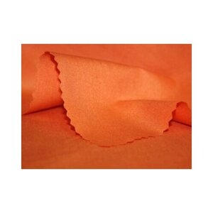 Сорочечная Ткань для шитья Тиси (35%ХБ, 65%ПЭ), Текса Вей, плотность 120г/м3, ширина 1,5*2,5, оранжевый