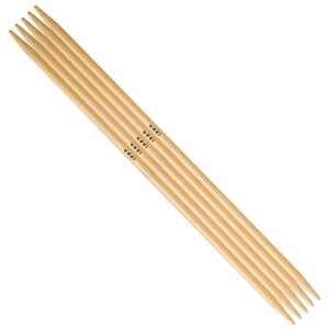 Спицы для вязания Адди чулочные из бамбука №4.5, 15 см