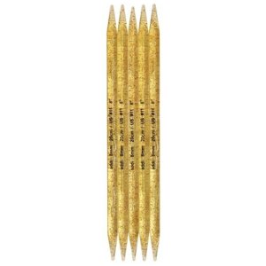Спицы для вязания Addi чулочные пластиковые, 8 мм, 20 см, 5 спиц на блистере, арт. 401-7/8-20