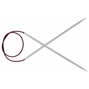 Спицы для вязания Knit Pro круговые, алюминий Basix Aluminum 2,5мм, 120см, арт. 45352