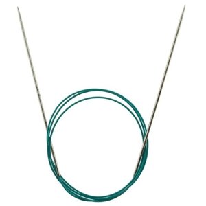 Спицы Knit Pro Mindful 36111, диаметр 2 мм, длина 100 см, общая длина 100 см, серебристый