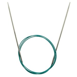 Спицы Knit Pro Mindful 36113, диаметр 2.5 мм, длина 100 см, общая длина 100 см, серебристый
