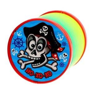 Спираль-радуга "Йо-хо-хо"пиратик d. 5см 1745538