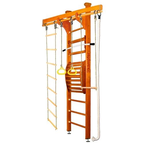 Спортивно-игровой комплекс Kampfer Wooden Ladder Maxi Wall 2.67м, классический/белый от компании М.Видео - фото 1