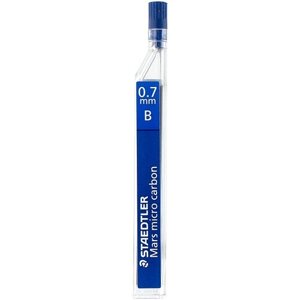 Staedtler Грифели для механических карандашей Mars micro B, 0.7 мм, 12 шт.