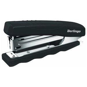 Степлер №10 Berlingo "Comfort" до 16л., пластиковый корпус, серый (арт. 299763)