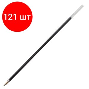Стержень для шариковой ручки BRAUBERG 170235, масляные чернила, 0.35 мм, 145 мм синий 121 шт.