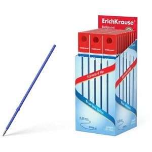 Стержень для шариковой ручки ErichKrause 46966 0.35мм 107мм синий 100 шт.