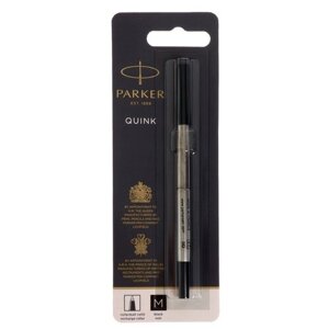Стержень для шариковой ручки PARKER Quink RB Z01 М 0.7 мм, 116 мм (1 шт.) черный