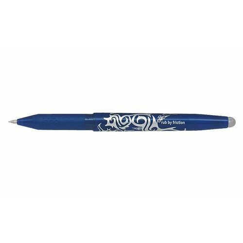 Стираемая шариковая ручка PILOT [BL-FR-7/L] FriXion Ball (синяя, 0.7 мм, 12 штук) от компании М.Видео - фото 1