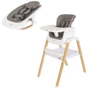 Стул Tutti Bambini для кормления High chair Nova Complete, Black/Black