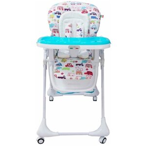 Стульчик для кормления BellaBaby B-003S, светло-голубой