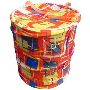Сумка для игрушек КНР Цветные узоры, 41х50 см (R3050)