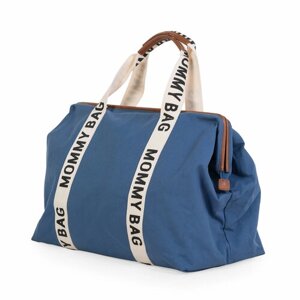 Сумка для мамы CHILDHOME MOMMY BAG, сумка для прогулок с ребенком, городская, для путешествий, для роддома, синий