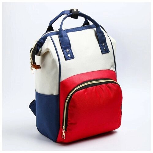 Сумка-рюкзак для хранения вещей малыша, цвет красный от компании М.Видео - фото 1