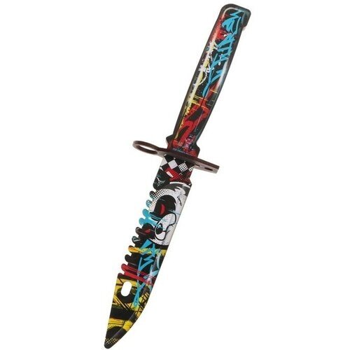 Сувенирное оружие нож-штык «Панда», длина 29 см от компании М.Видео - фото 1