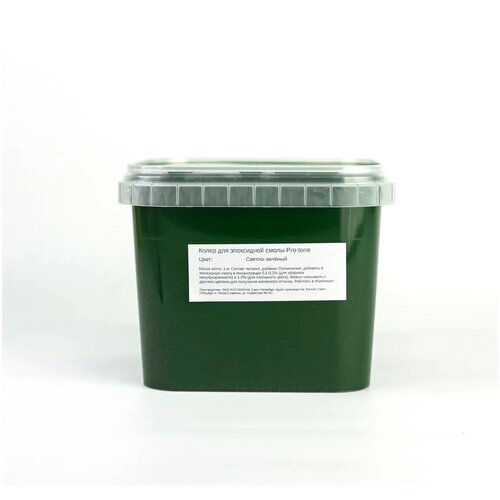 Светло-зелёный краситель Pro-tone 1 кг. от компании М.Видео - фото 1