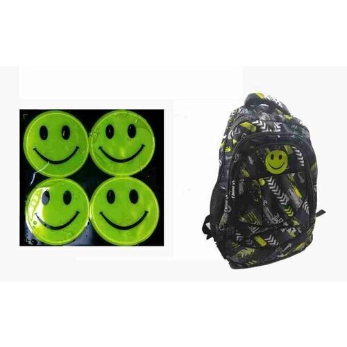 Светоотражающая наклейка на школьный рюкзак от компании М.Видео - фото 1