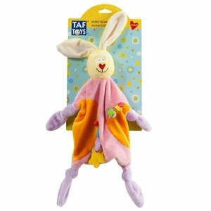 Taf Toys - Платочек-прорезыватель Кролик №1 Фиолетовый