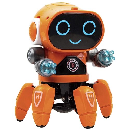 Танцующий робот Bot robot pioneer оранжевый от компании М.Видео - фото 1