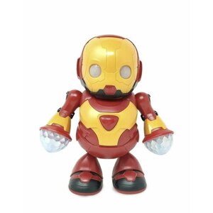 Танцующий робот "Костюм Железного Человека YJ-3016" Koiko, со световыми и звуковыми эффектами
