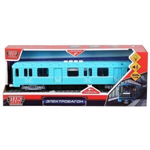 Технопарк электровагон, subway-30PL-BU, 1 вагон, голубой