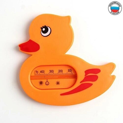 Термометр для измерения температуры воды «Утёнок», детский, цвет микс от компании М.Видео - фото 1
