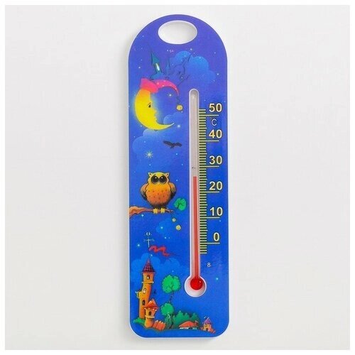 Термометр комнатный детский, цвет синий от компании М.Видео - фото 1