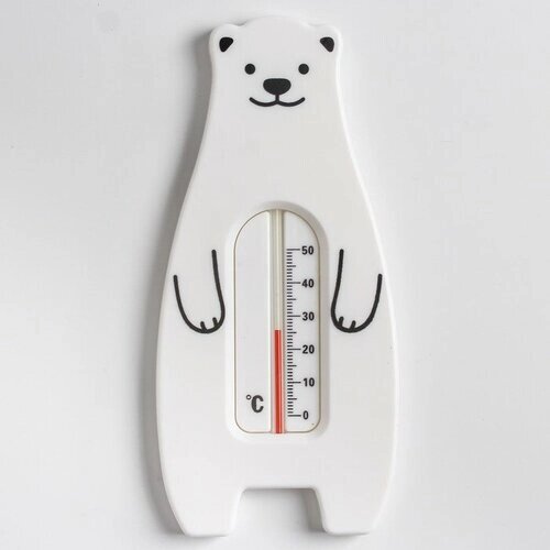Термометр универсальный «Мишка», цвет белый от компании М.Видео - фото 1