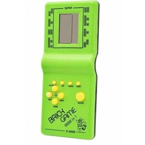 Тетрис игра электронная, тетрис электронный, Brick Game, зеленый от компании М.Видео - фото 1