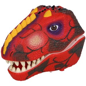 Тираннозавр (Тирекс) серии "Мир динозавров"Игрушка на руку, парогенератор, красный