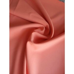 Ткань Габардин (100%полиэстер), цвет Персиковый, ширина 150 см