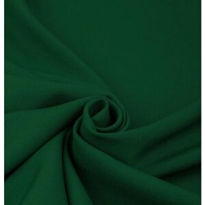Ткань Габардин. Готовый отрез 10*1,5м. Цвет темно-зеленый. Состав 100%пэ.