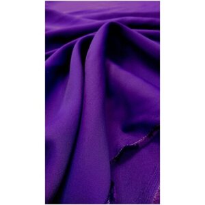 Ткань Габардин плательно-костюмной группы пурпурно-фиолетового цвета Италия