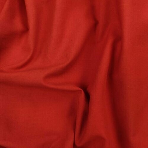 Ткань хлопок рубашечный (оранжевый) 100 хлопок италия 50 cm*156 cm от компании М.Видео - фото 1